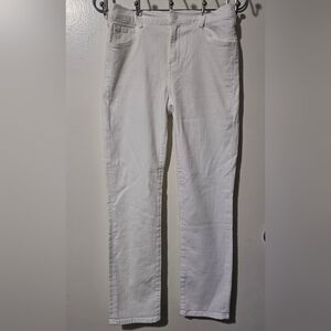 J Brand White Skinny Jeans Size 26 Made in USA